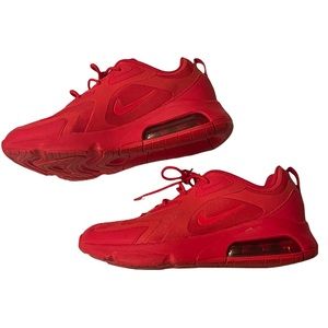 Nike AirMax 200 Red Workout Sneakers